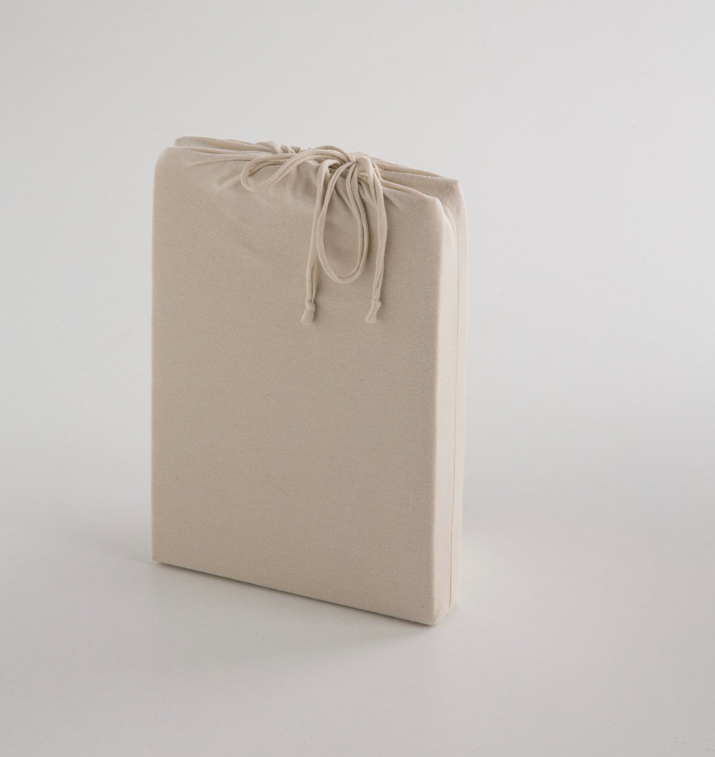 Sábana Bajera de Jersey Beige | 100% Algodón