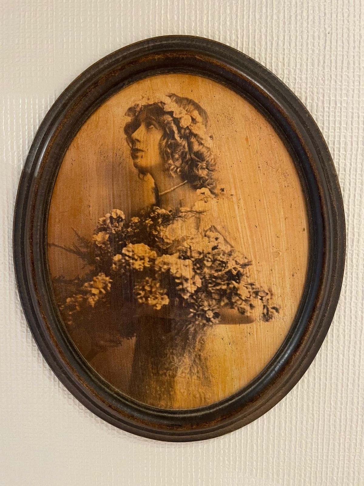 Foto antigua "La Novia"