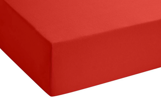 Sábana Bajera Alemana Jersey | rojo