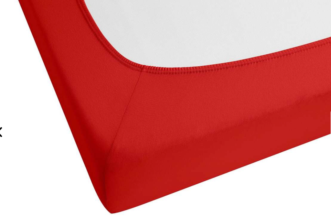 Sábana Bajera Alemana Jersey | rojo