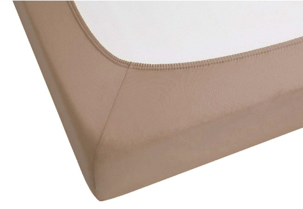 Sábana Bajera Jersey | Café Claro 542