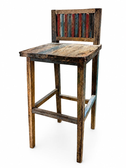 Silla de madera recuperada